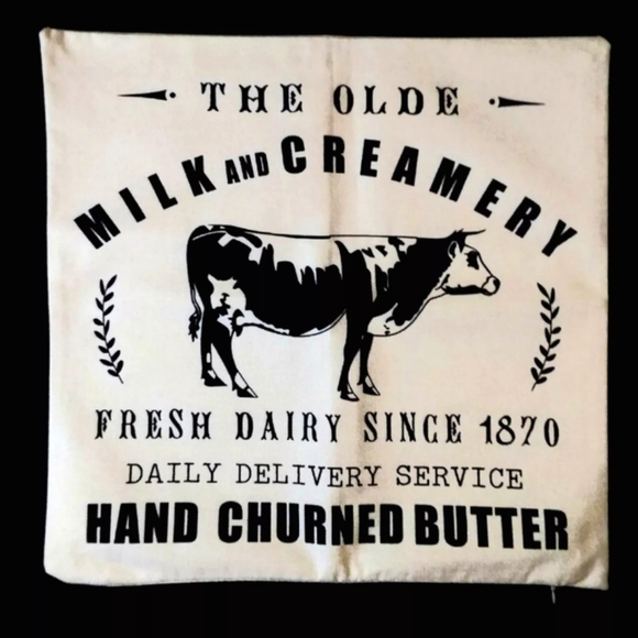 NWOT Set 4 Pillow Covers Farmhouse Country Cottage - Picture 8 of 8